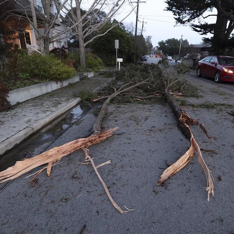 Series of drenching California storms put dent in drought